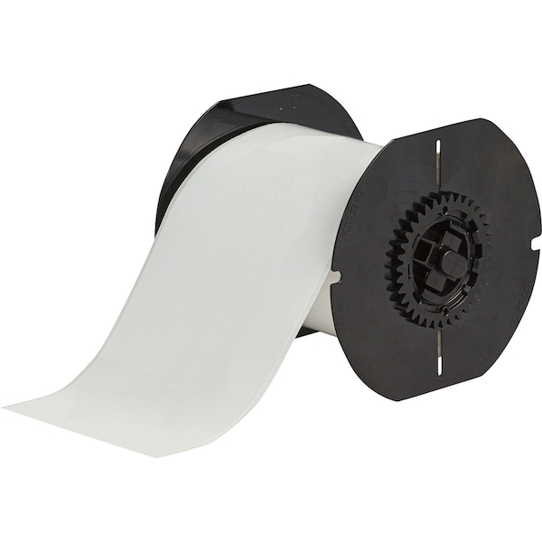 B33 Continuous Weather Resistant Outdoor Polyester Labels 4 in W x 100 ft L WT
